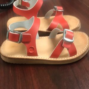Freshly Picked red toddler sandals